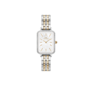 Orologio donna Daniel Wellington QUADRO LUMINE BEZEL 5-LINK TWO-TONE MOP DW00100671