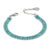 Bracciale donna Boccadamo Mya in acciaio SV/BR45