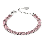 Bracciale donna Boccadamo Mya in acciaio SV/BR46