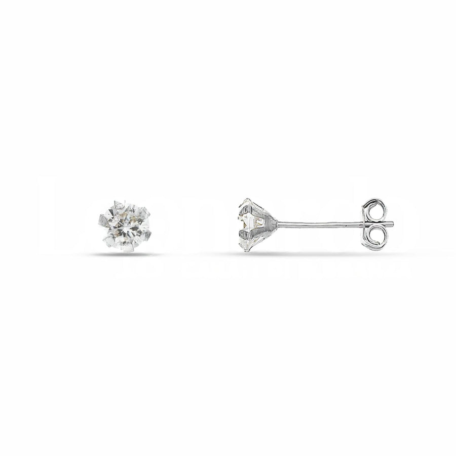 Orecchini donna in oro bianco 18 Kt Punto Luce 11117-060-040