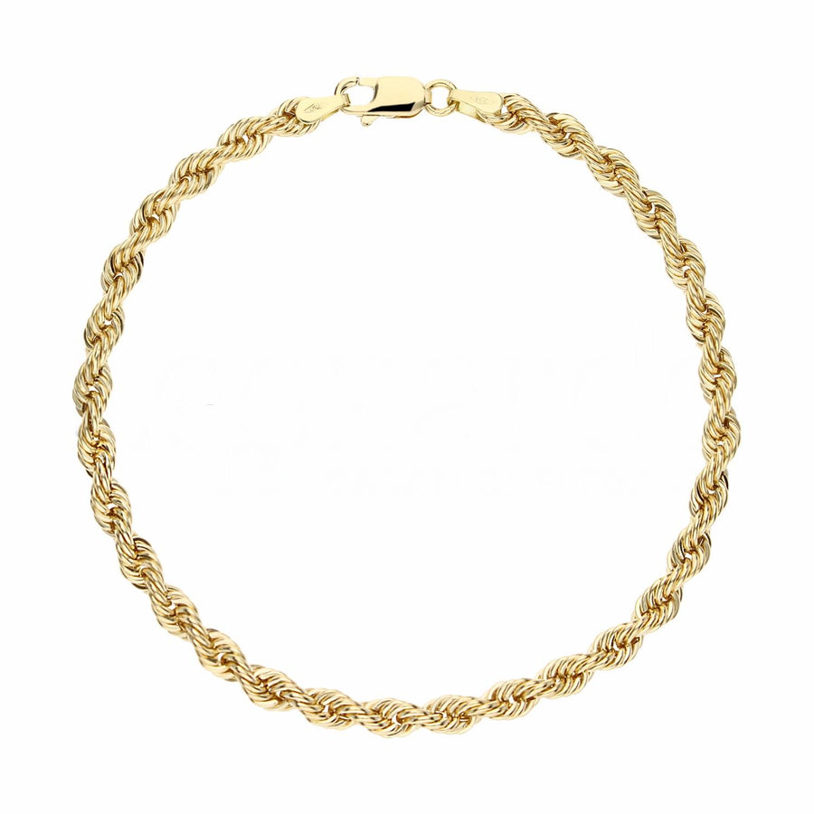 Bracciale in oro giallo 18 Kt Corda 10315-550-334