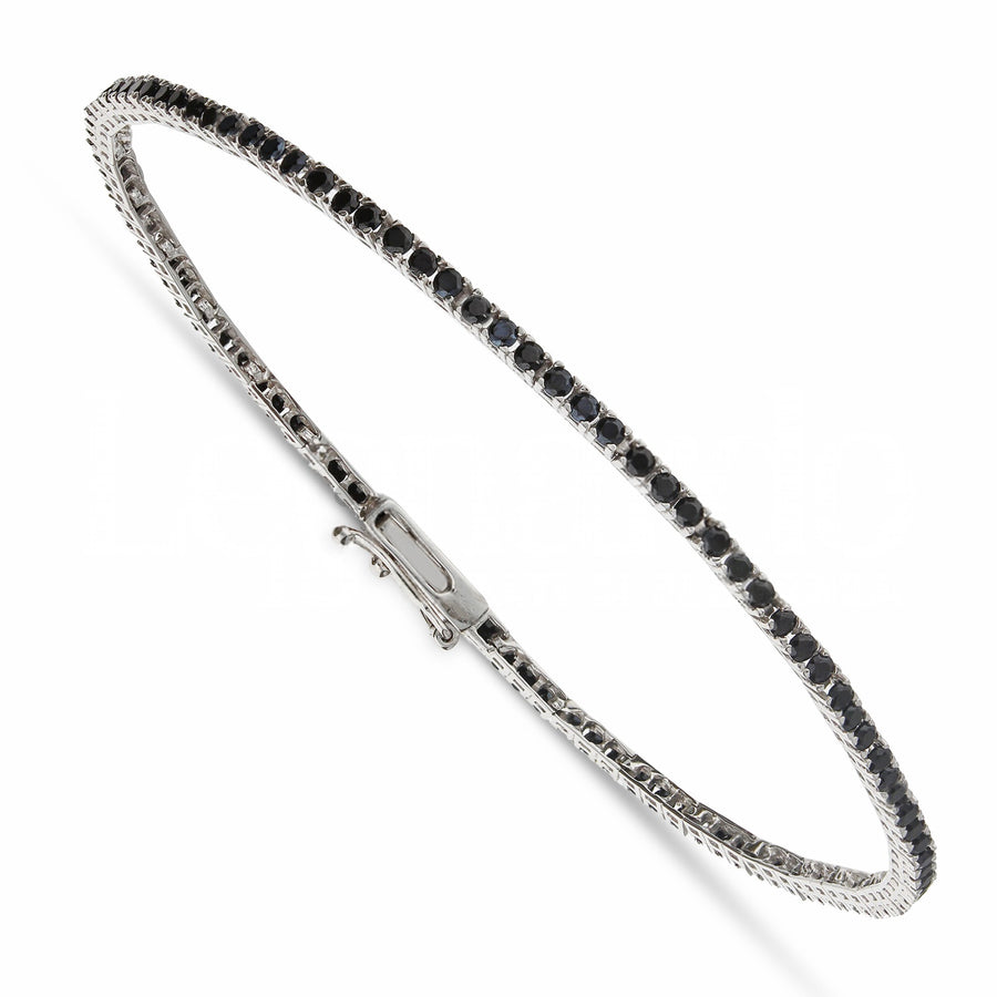 Bracciale uomo in oro bianco 18 Kt Tennis 11142-750-470