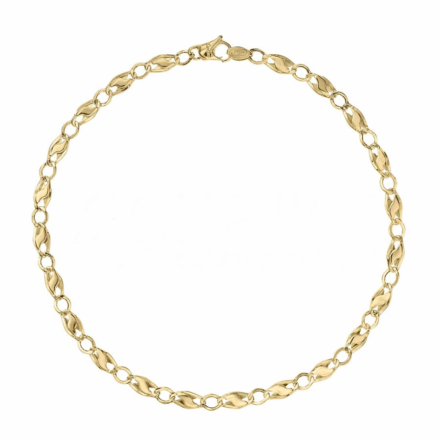 Bracciale uomo in oro giallo 18 Kt Cerini 11030-700-229