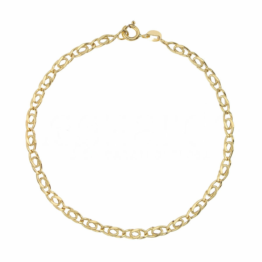 Bracciale uomo in oro giallo 18 Kt Catena 10640-300-260