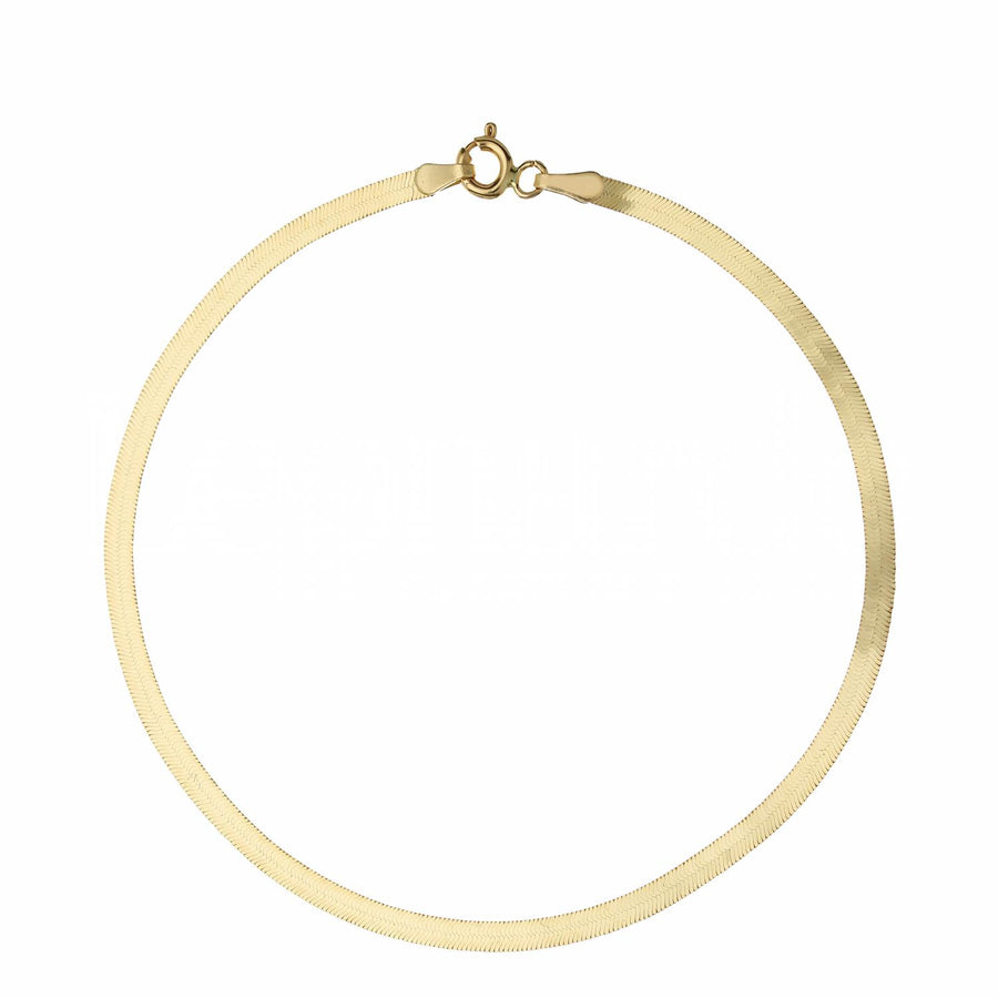 Bracciale donna in oro giallo 18 Kt Snake 11168-700-180