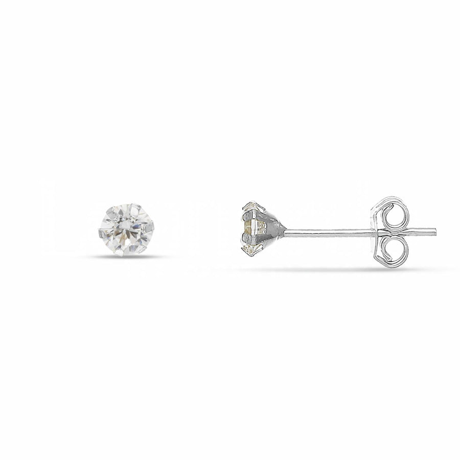 Orecchini donna in oro bianco 18 Kt Punto Luce 11175-060-050