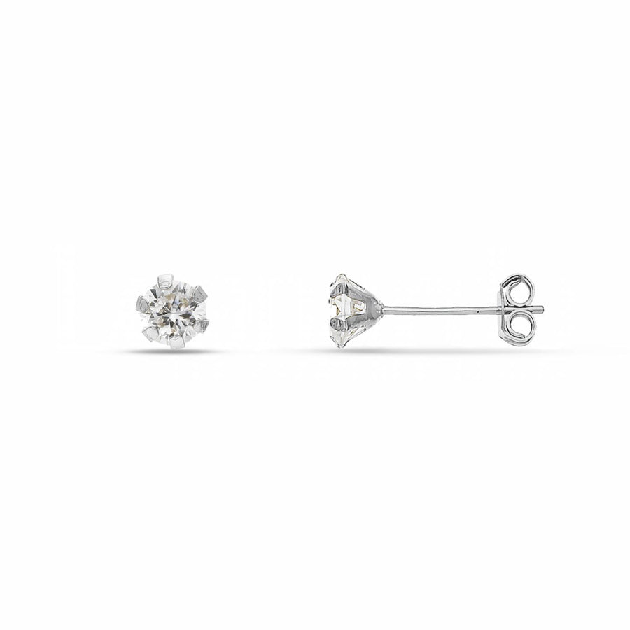 Orecchini donna in oro bianco 18 Kt Punto Luce 10865-060-035