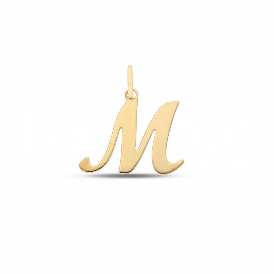 Ciondolo donna in oro giallo 18 Kt Letera M 11176-650-080