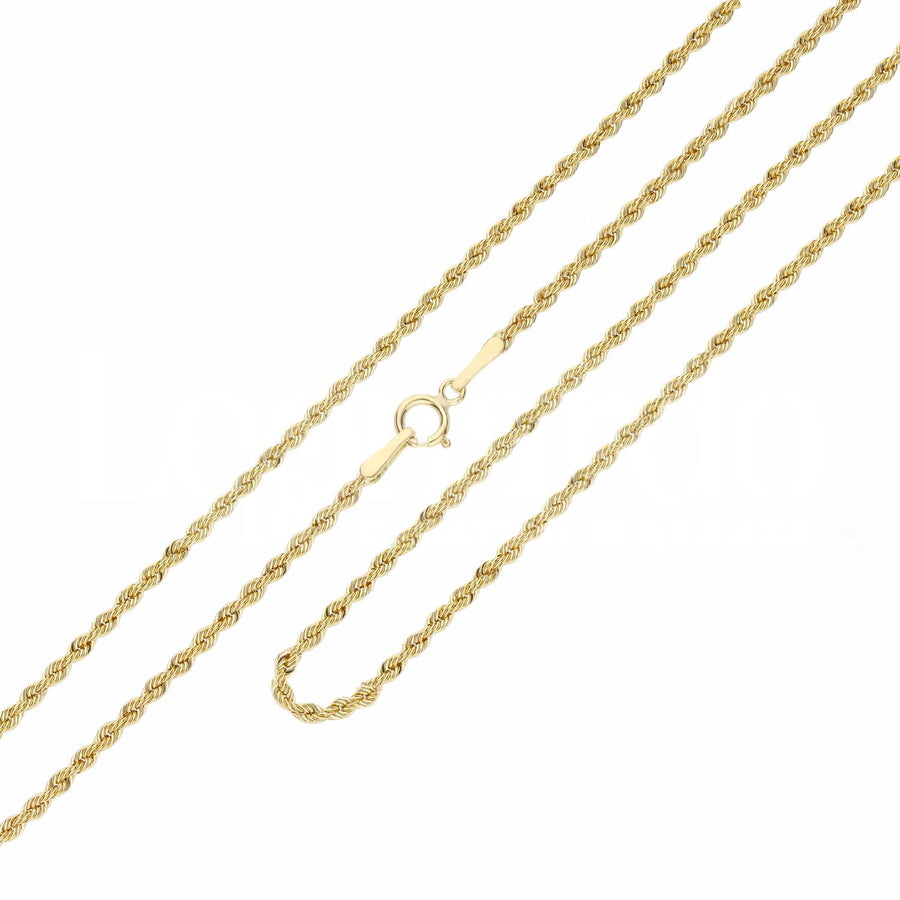 Collana donna in oro giallo 18 Kt Funetta 45 cm 11178-650-160