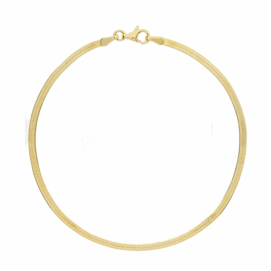 Bracciale unisex in oro giallo 18 Kt Piattina 11056-650-335