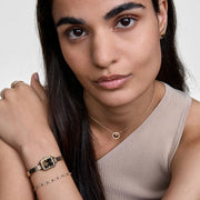 Orologio donna Daniel Wellington Quadro Mini Reflection Gold DW00100801