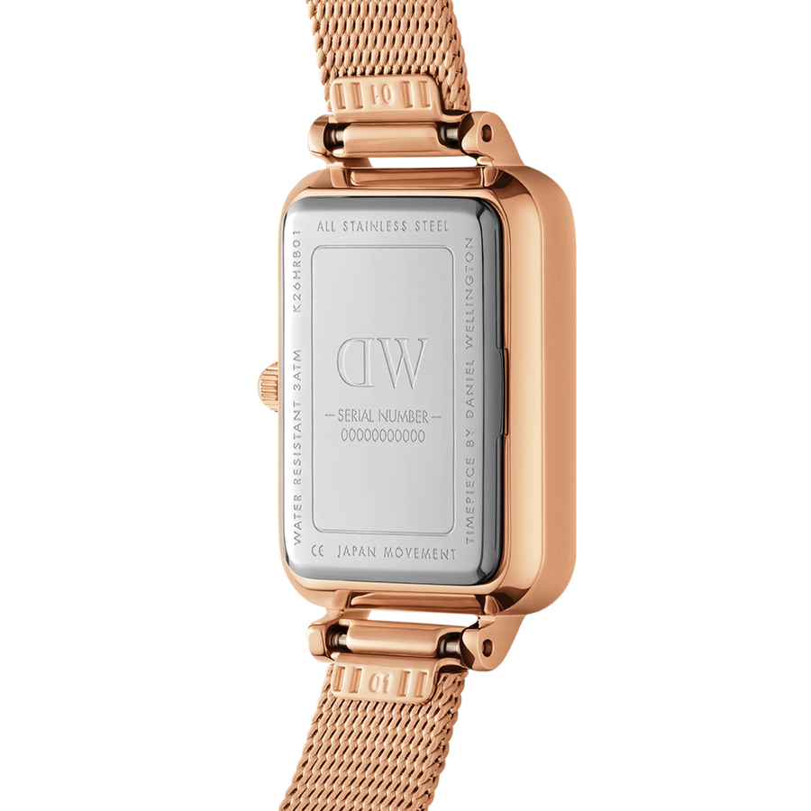 Orologio donna Daniel Wellington QUADRO LUMINE BEZEL MELROSE PINK MOP DW00100669