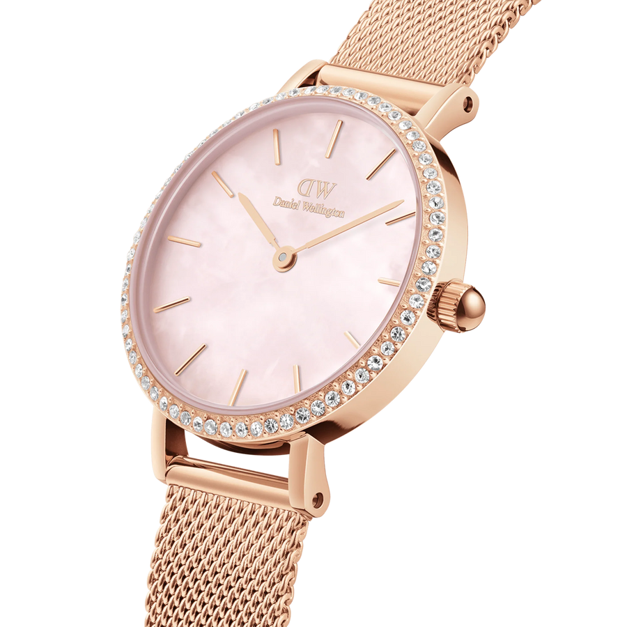 Orologio donna Daniel Wellington PETITE BEZEL PINK MOP 28mm DW00100663