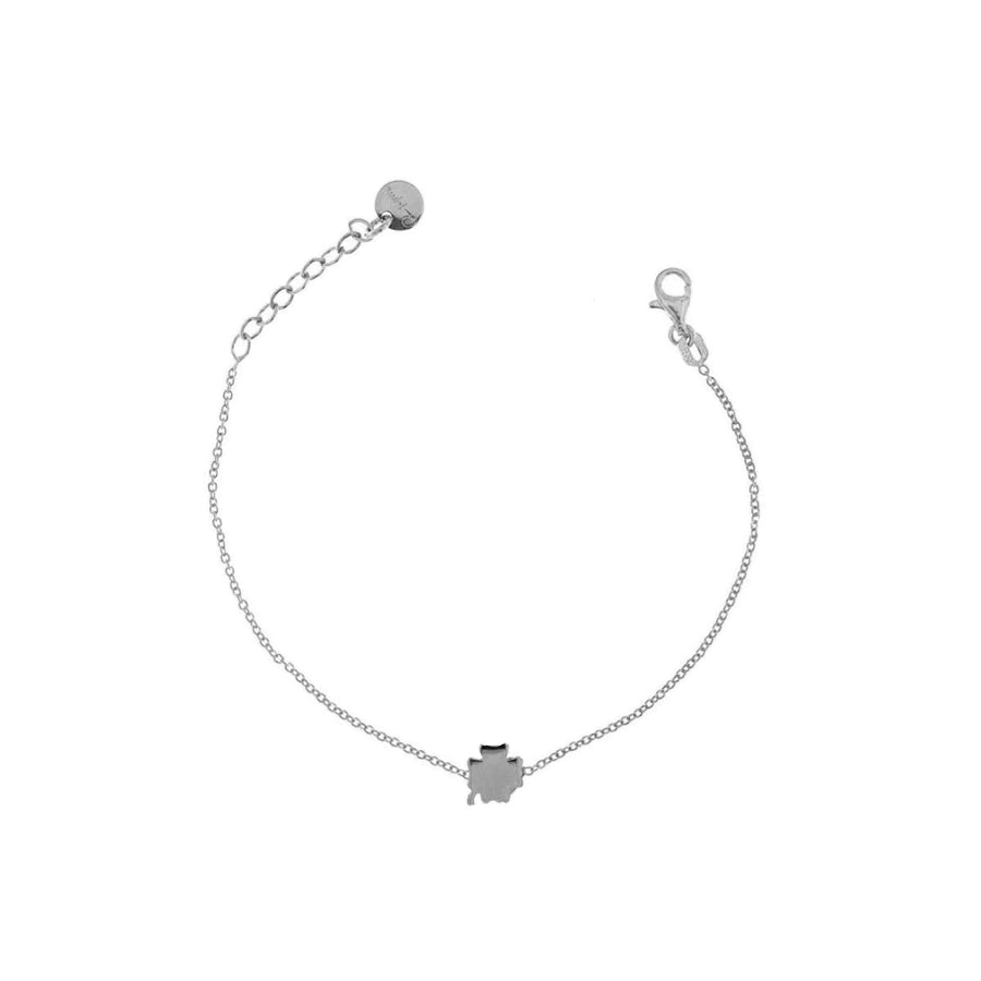 Bracciale donna Rue des Mille con ciondolo quadrifoglio BR-002 CAT QUAD