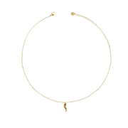 Collana donna Rue des Mille corno con zirconi GRZ-011 CORN