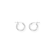 Orecchini Amen donna Cerchio 1 cm Rodio ORCE2B1