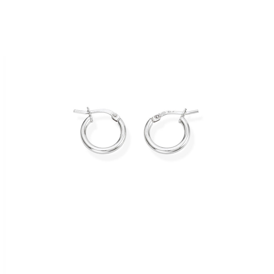 Orecchini Amen donna Cerchio 1 cm Rodio ORCE2B1